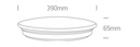 APLIQUE TECHO CIRC. LED 24W 3000K IP20 ONE LIGHT.
