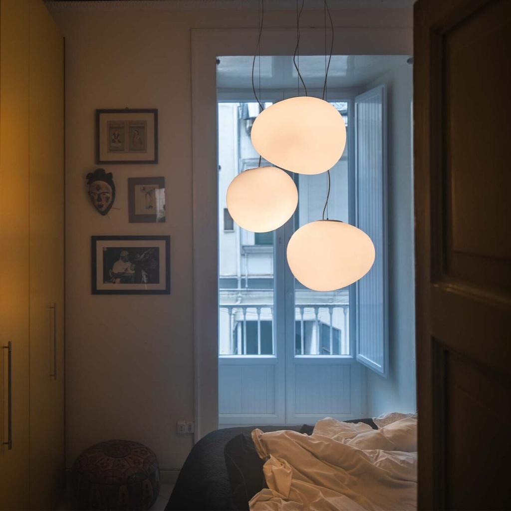 COLGANTE 1xE27 GREGG MEDIA FOSCARINI