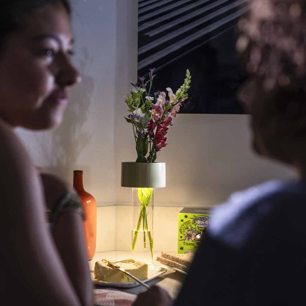 LAMPARA DE MESA FLEUR LED FOSCARINI.