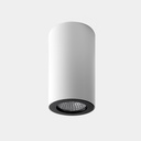 APLIQUE MOD. PIPE 1xGU10 BLANCO/NEGRO