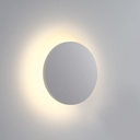 [267450WW] APLIQUE PARED CIRC. LED 7W 3000K IP54 ONE LIGHT. (Blanco)