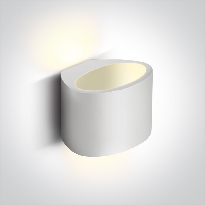 APLIQUE PARED OVAL. 1xG9 MAX.40W IP20 ONE LIGHT.