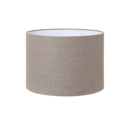 [602251347] PANTALLA DARK LINEN CILINDRICA 50-50-38CM.