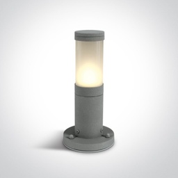 [267090G] BOLARDO CIL. 1xE27 MAX.15W IP54 ONE LIGHT.