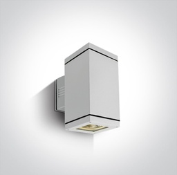 APLIQUE PARED REC. 2xE27 MAX.20W IP54 ONE LIGHT.