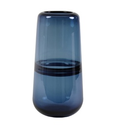 [605985993] ERMIDA GLASS BLUE LUSTRE 15*31cm LL.