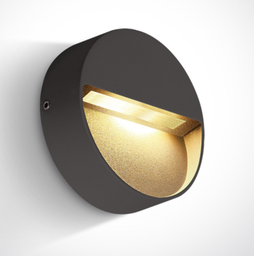 [267359ANW] APLIQUE PARED CIRC. LED 3W 3000K IP54 ONE LIGHT.