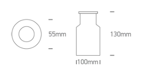UPLIGHT CIRC. LED 2W 3000K IP67 ONE LIGHT.