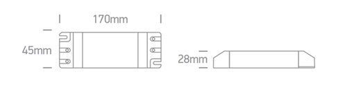 DRIVER LED 24V 75W IP20 ONE LIGHT.