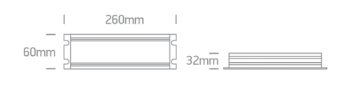 DRIVER LED 24V 200W IP67 230V ONE LIGHT.