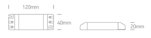 DRIVER LED 12V 15W IP20 ONE LIGHT.