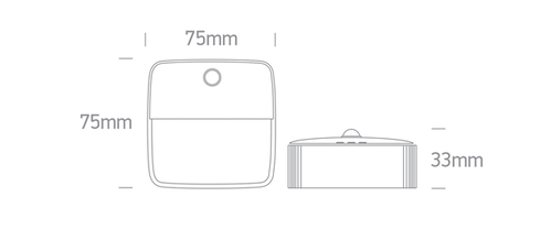 MOTION SENSOR  NIGHT LIGHT WHITE LED 0.5W WW ONE.
