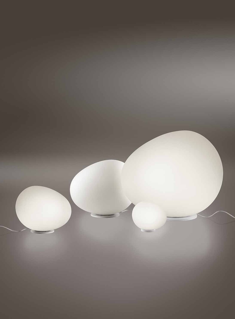 LAMPARA DE MESA 1xE9 GREGG PICCOLA FOSCARINI.