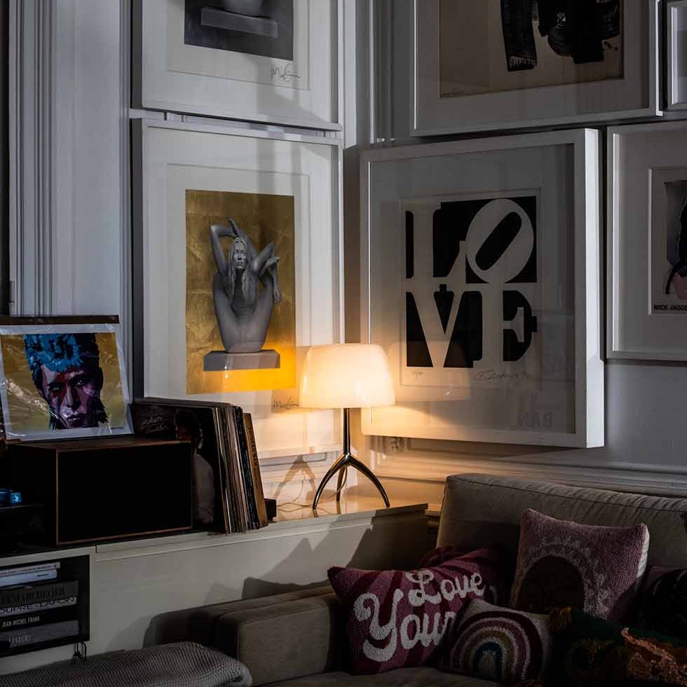 LAMPARA DE MESA 1xE14 LUMIERE PICCOLA 30TH FOSCARINI.