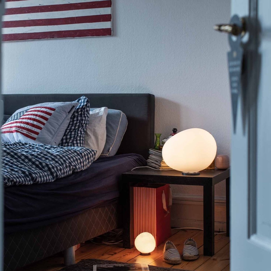 LAMPARA DE MESA 1xE27 GREGG GRANDE FOSCARINI.