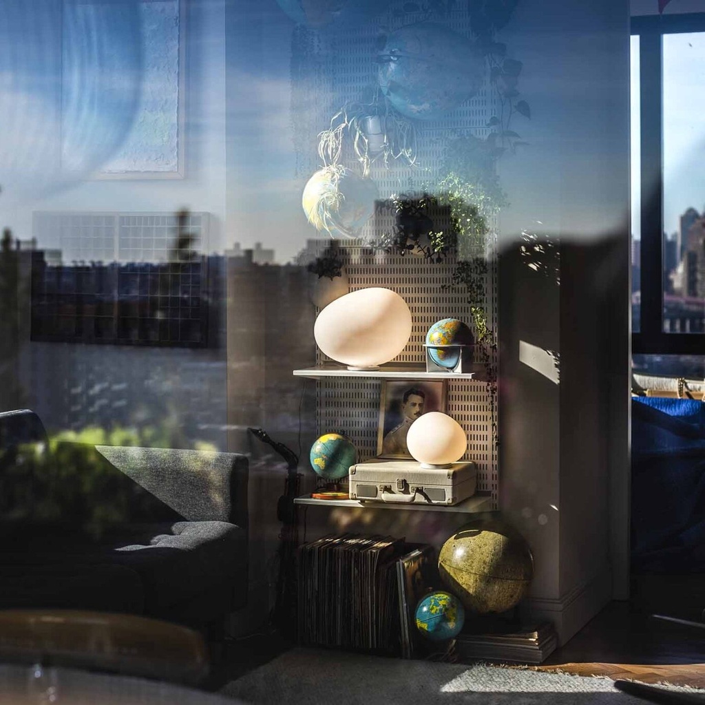 LAMPARA DE MESA 1xE27 GREGG GRANDE FOSCARINI.