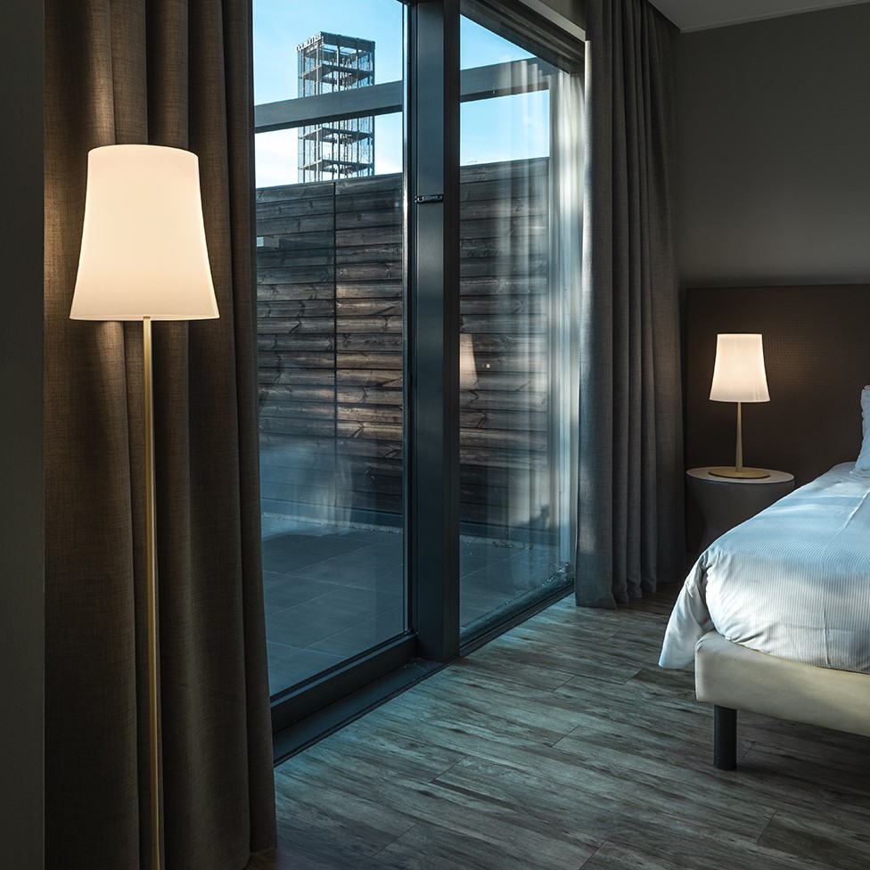 LAMPARA DE PIE 1xE27 BIRDIE EASY FOSCARINI