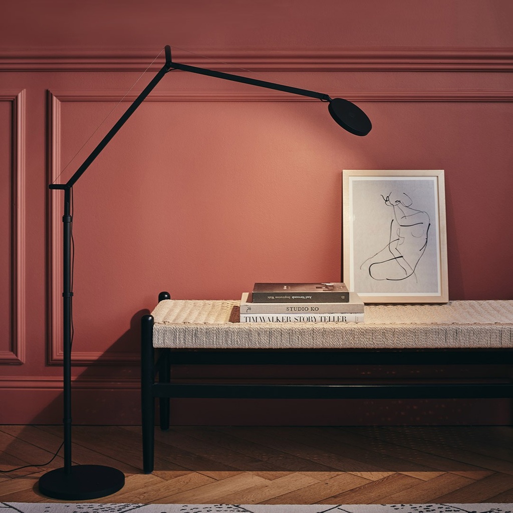 LAMPARA DE PIE LED 8W DEMETRA ARTEMIDE.