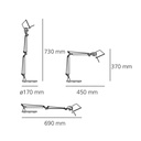 CUERPO LED 9W TOLOMEO MICRO ARTEMIDE.