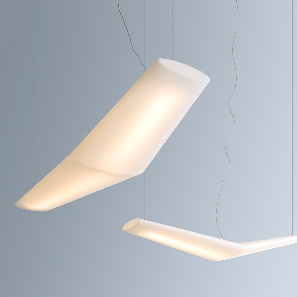 COLGANTE MOUETTE ASIMMETRICA LED ARTEMIDE.