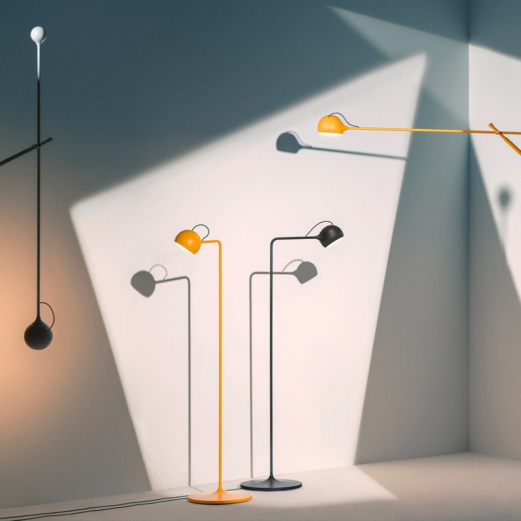 LAMPARA DE PIE IXA LETTURA LED ARTEMIDE.