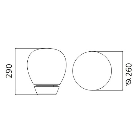 LAMPARA DE MESA EMPATIA 16 TAVOLO LED ARTEMIDE.