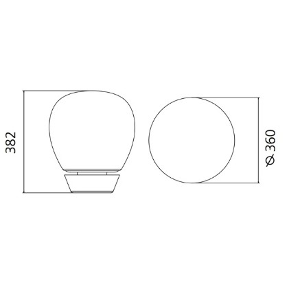 LAMPARA DE MESA EMPATIA 36 TAVOLO LED ARTEMIDE.