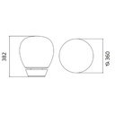 LAMPARA DE MESA EMPATIA 36 TAVOLO LED ARTEMIDE.