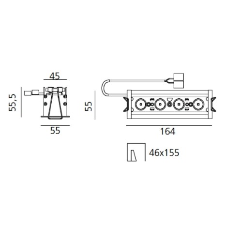 DOWNLIGHT SHARP 4 OPTICS LED ARTEMIDE.