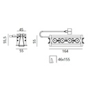 DOWNLIGHT SHARP 4 OPTICS LED ARTEMIDE.