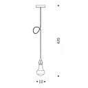 COLGANTE JOHNNY B. GOOD 230v 200cm INGOMAURER