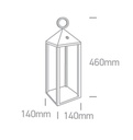 FAROL LED RECARGABLE USB 3W 3000K IP54 ONE LIGHT.