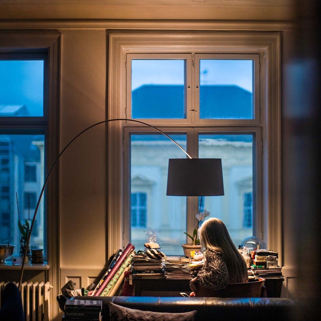 LAMAPRA DE PIE 1xE27 TWIGGY FOSCARINI.