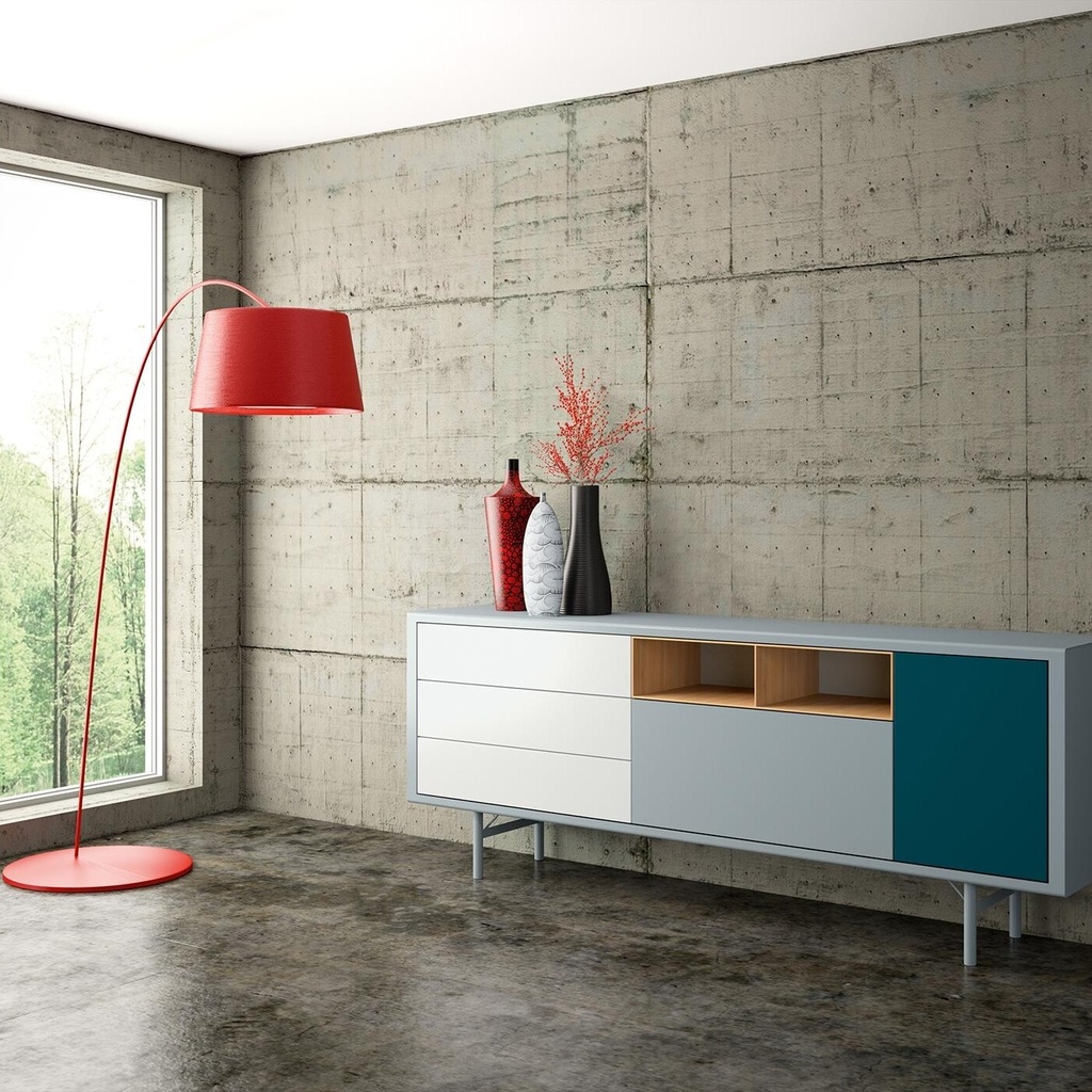 LAMAPRA DE PIE 1xE27 TWIGGY FOSCARINI.