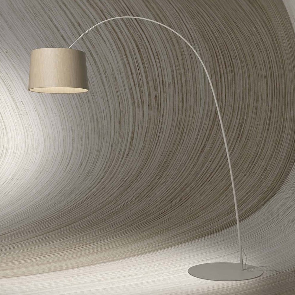 LAMPARA DE PIE LED TWIGGY WOOD FOSCARINI.