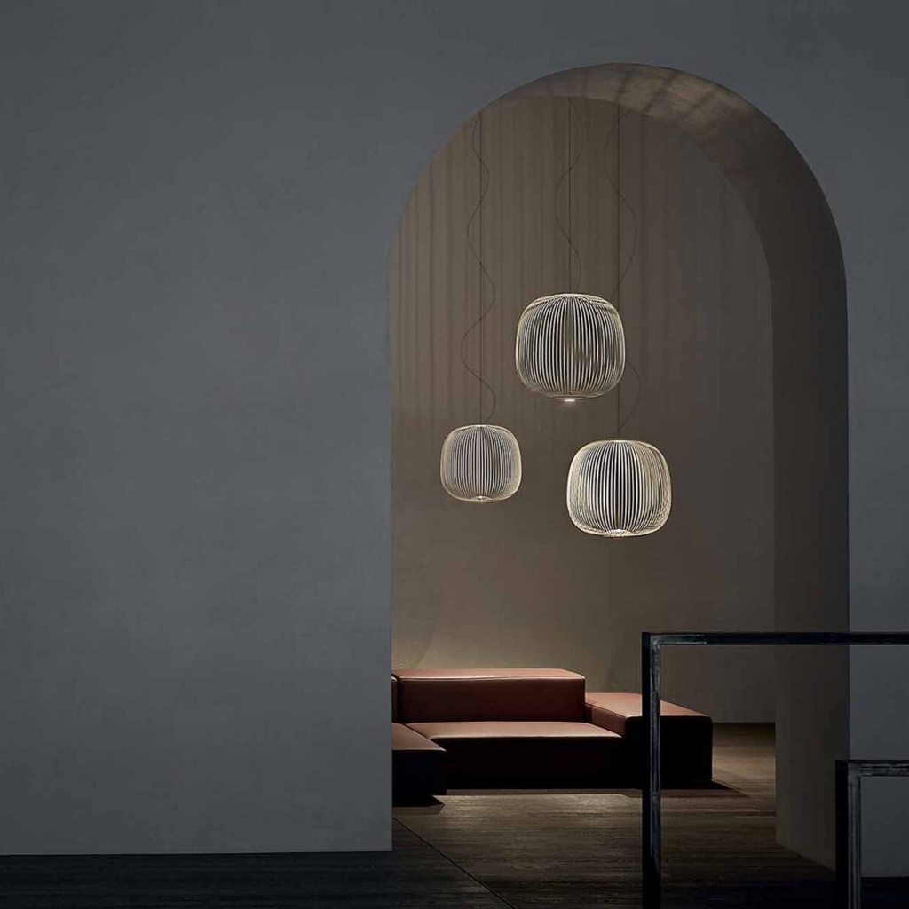 COLGANTE SPOKES 2 LED DIM FOSCARINI.