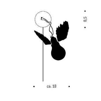 APLIQUE PARED LUCELLINO WALL 1 INGO MAURER.