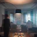 LAMPARA DE PIE TWIGGY ELLE GRIS FOSCARINI.