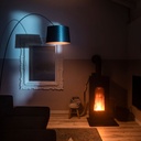 LAMPARA DE PIE TWIGGY ELLE GRIS FOSCARINI.