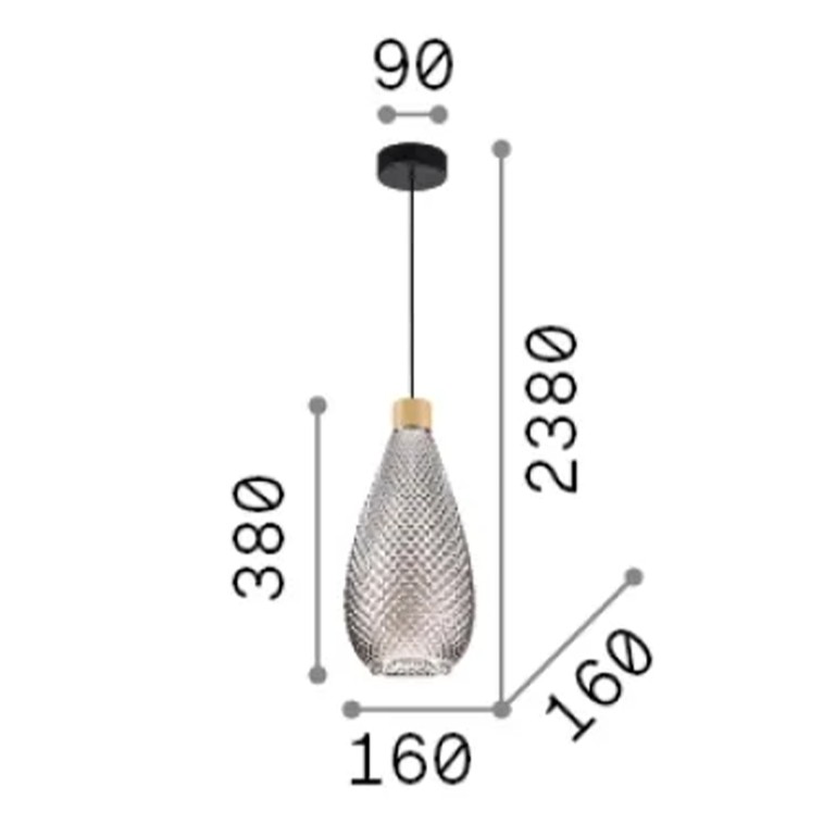 COLGANTE BERGEN-2 SP1 TRIOS LIGHTING.