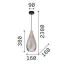 COLGANTE BERGEN-2 SP1 TRIOS LIGHTING.