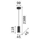 MIX UP MSP1 NERO TRIOS LIGHTING.