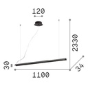 COLGANTE V-LINE SP LED TRIOS LIGHTING