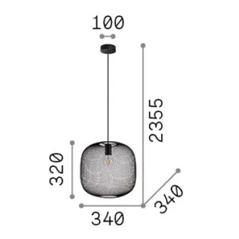 NET SP1 D34 BIANCO TRIOS LIGHTING.
