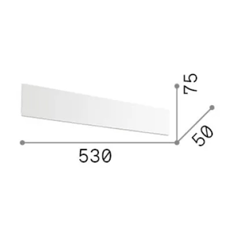 APLIQUE PARED ZIGZAG AP D53 LED TRIOS LIGHTING.