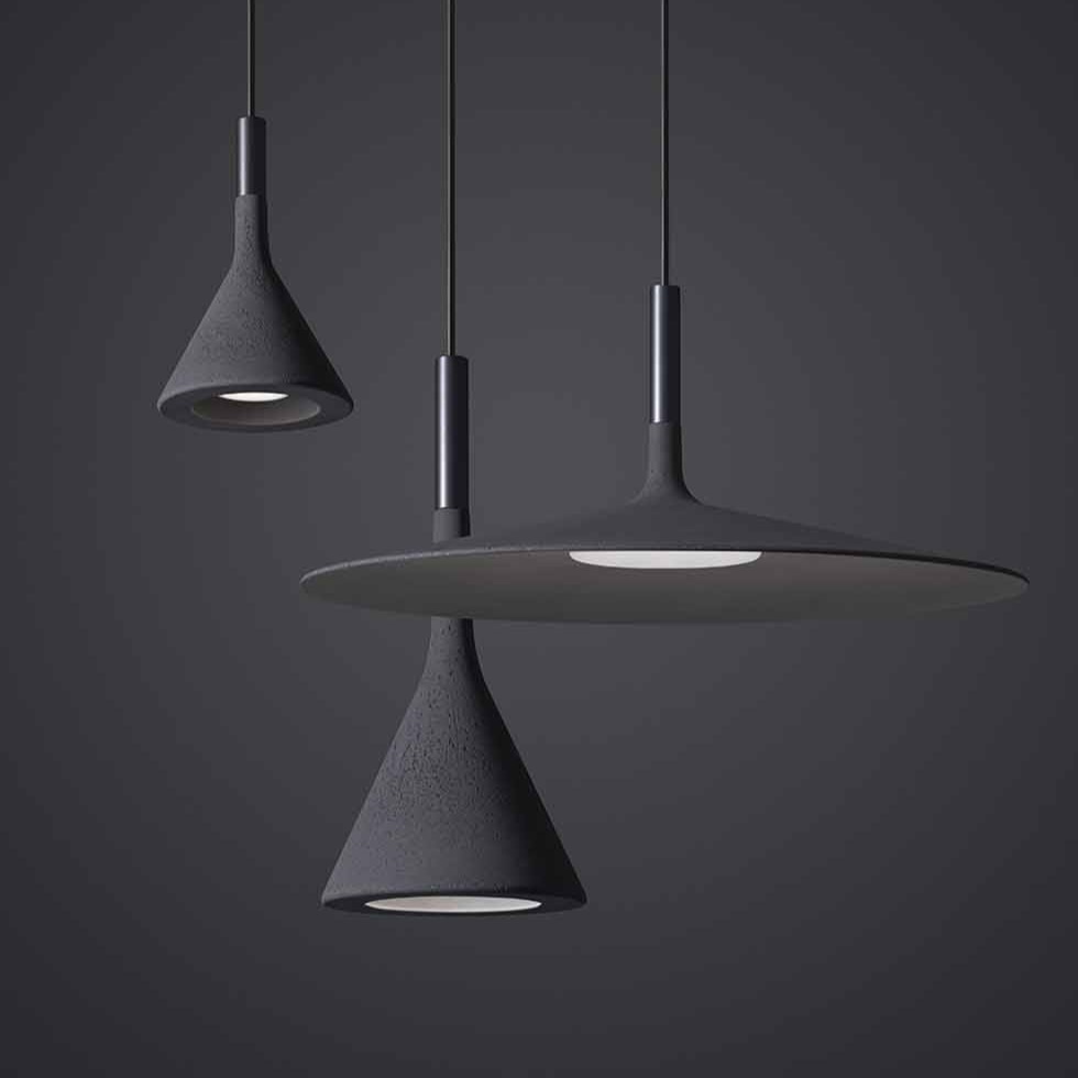 COLGANTE LED 12W APLOMB LARGE FOSCARINI