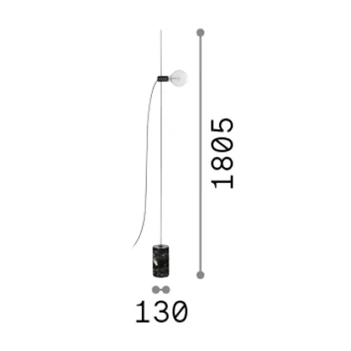 EVA PT1 NERO TRIOS LIGHTING.