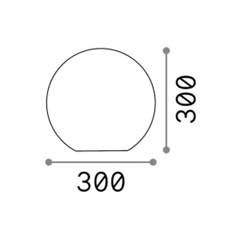 LAMPARA DE PISO SOLE PT1 D30 TRIOS LIGHTING.