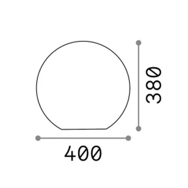 LAMPARA DE PISO SOLE PT1 D40 TRIOS LIGHTING.