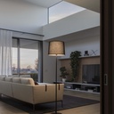 LAMPARA DE PIE SET UP MPT1 NERO TRIOS LIGHTING.